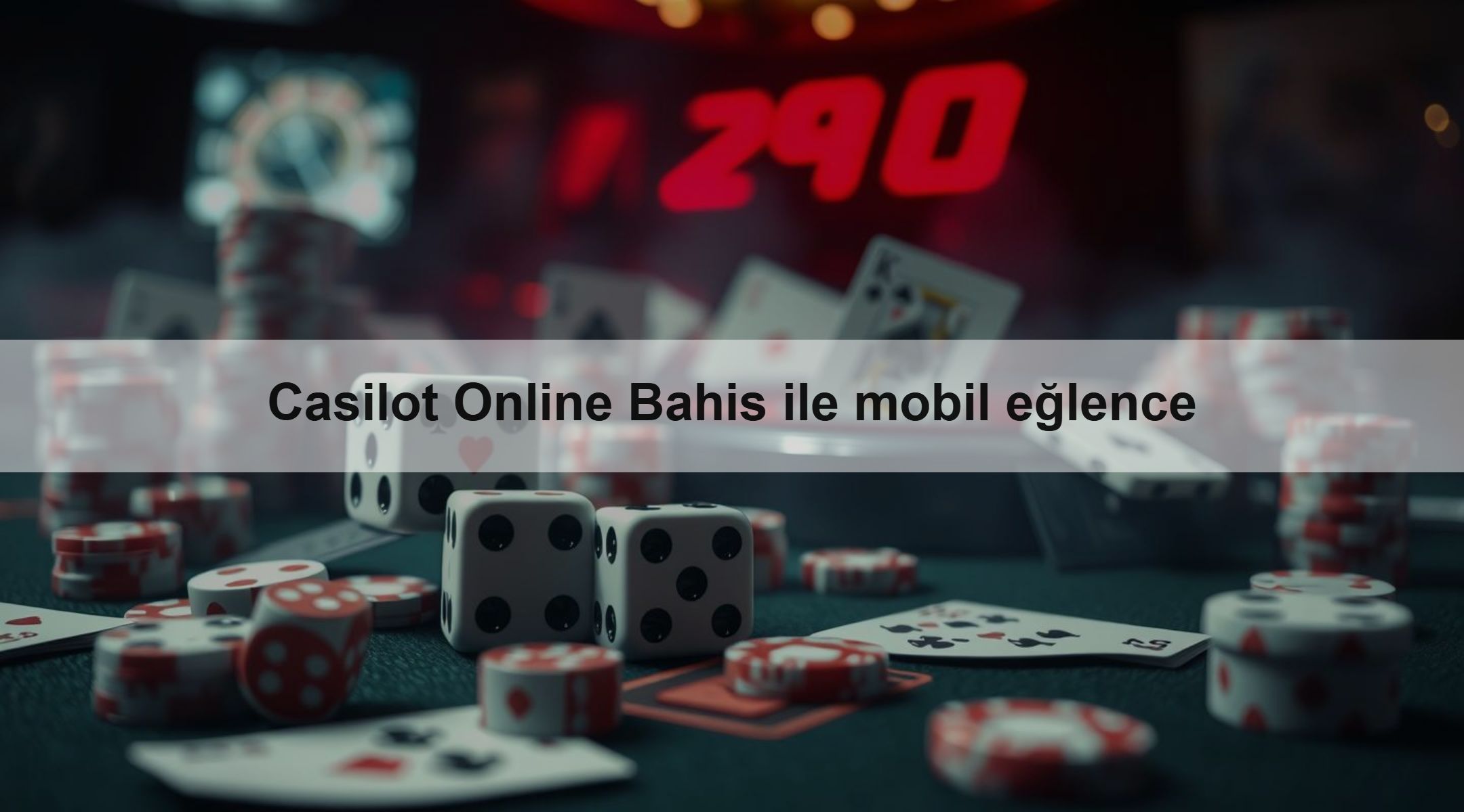 Casilot Online Bahis ile mobil eğlence